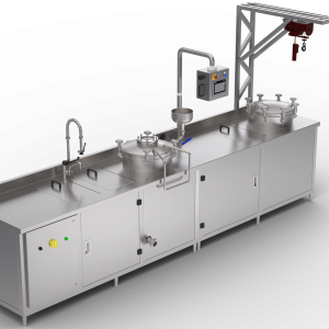 Coveser multipurpose workstation cooking and sterilizing food