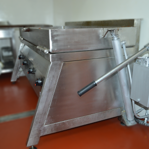 Coveser tilting bratt pan industrial braising kettle