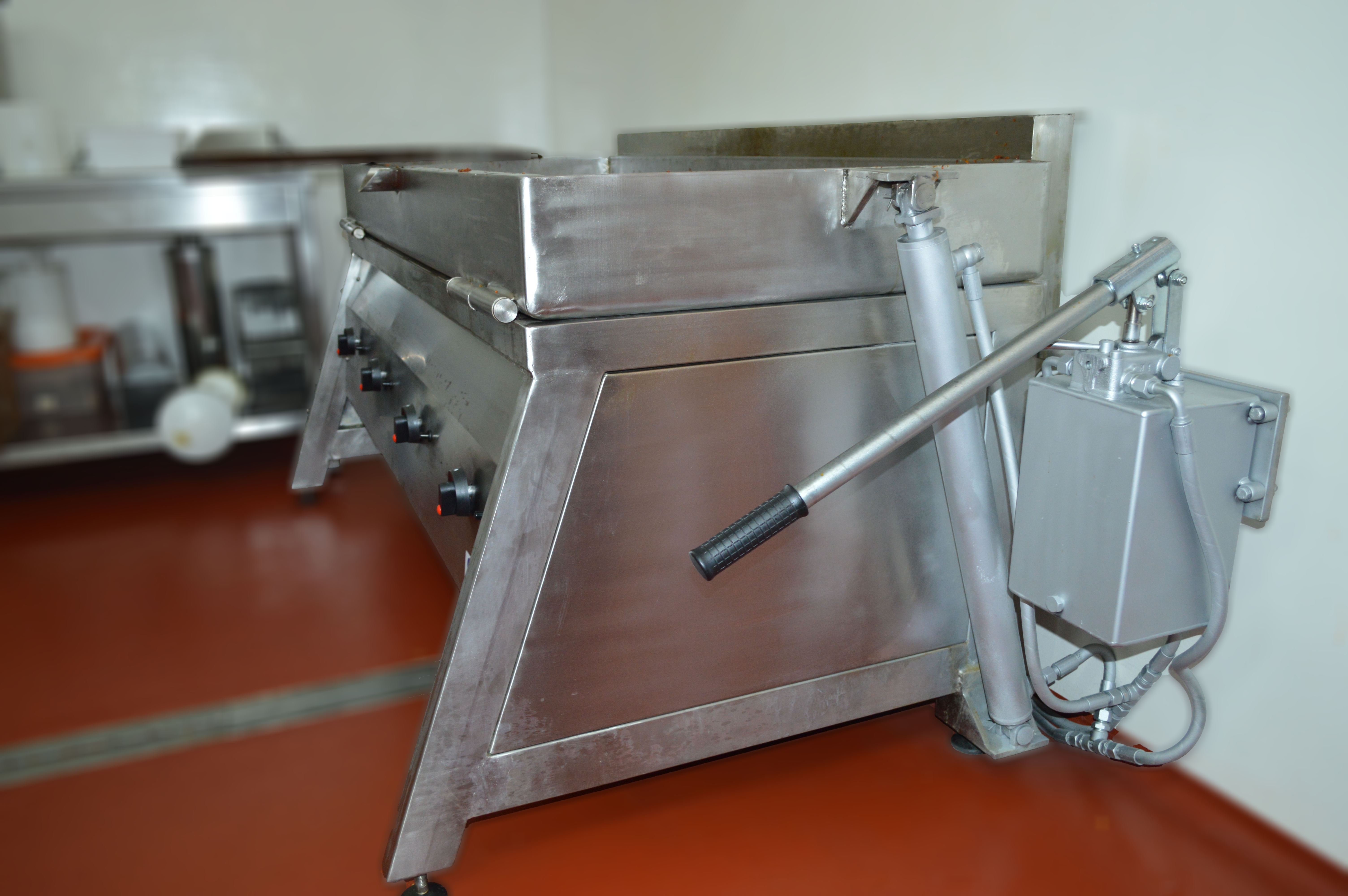 Coveser tilting bratt pan industrial braising kettle