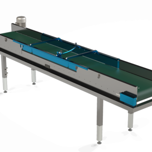 Coveser modular conveyor belt for vegetables