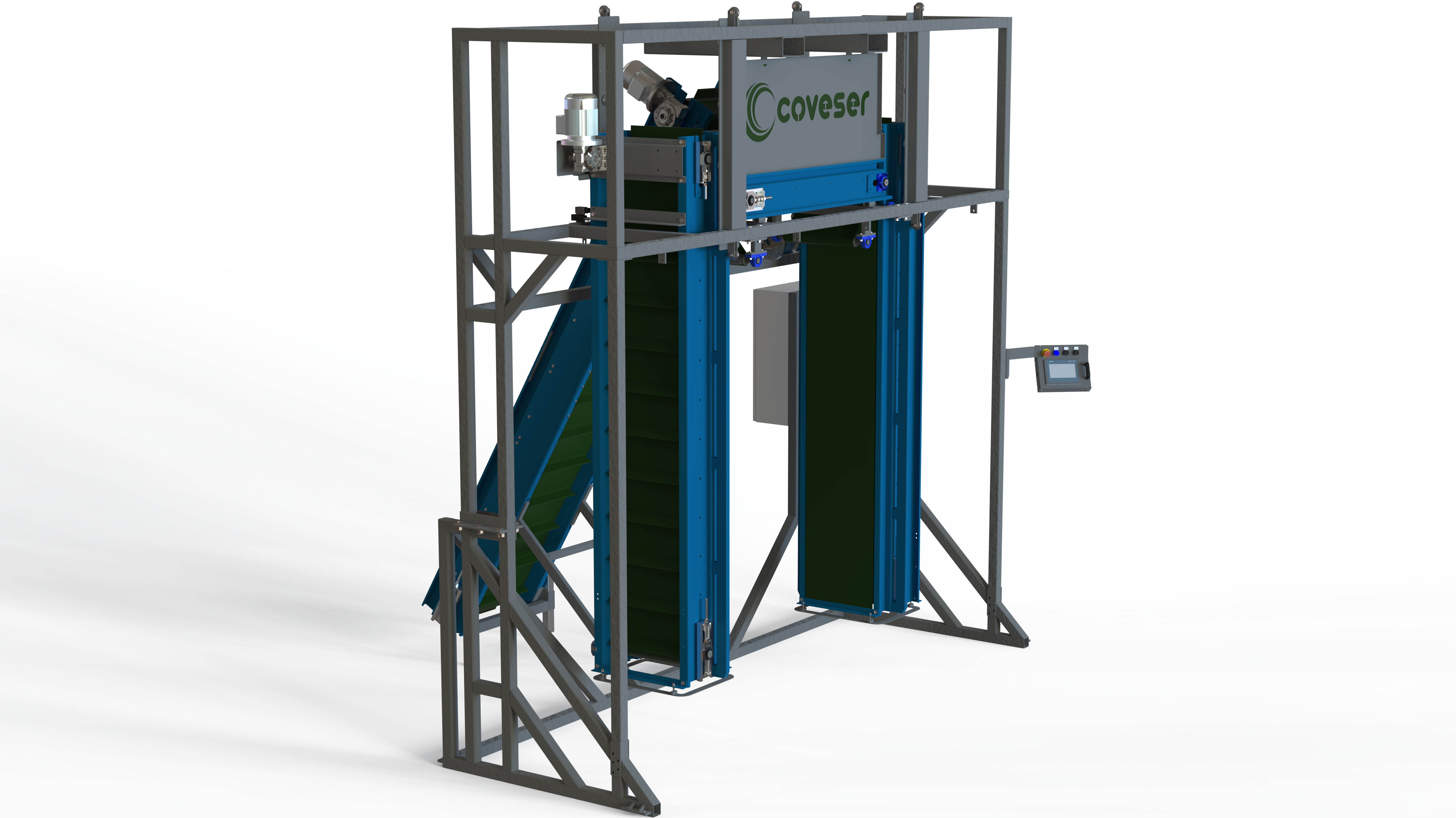 Coveser dual Big Bag Filler with two filling stations